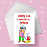 Cleaner Birthday Card