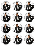Cliff Richard 01 Edible Icing Cake Topper or Ribbon