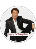Cliff Richard 01 Edible Icing Cake Topper or Ribbon