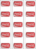 Coke Can Edible Icing Cake Topper or Ribbon