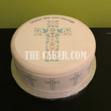 The Cross 01 Edible Icing Cake Topper