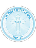 Confirmation Edible Icing Cake Topper 04