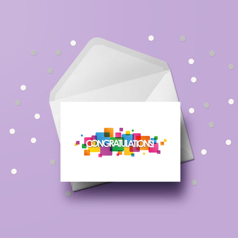 Congratulations 02 Card
