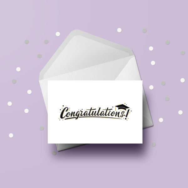 Congratulations Card 05 - Graduate