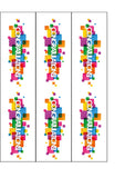 Congratulations 02 Edible Icing Cake Topper or Ribbon