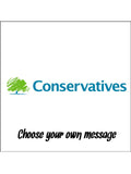 Conservative Party Edible Icing Cake Topper 01