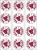 Costa Coffee Logo Edible Icing Cake Topper or Ribbon
