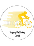 Bicycle Edible Icing Cake Topper 01