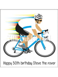 Bicycle Edible Icing Cake Topper 03