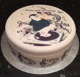Music Decks DJ Edible Icing Cake Topper 03