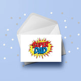 Dad Birthday Card 07 - Super Dad