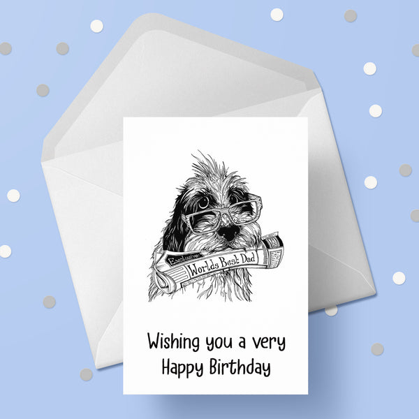 Dad Birthday Card 04 - Dog Daddy