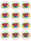 Dad Edible Icing Cake Topper 07