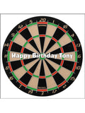 Dartboard Dart Board Darts Edible Icing Cake Topper 01