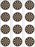 Dartboard Dart Board Darts 02 Edible Icing Cake Topper or Ribbon