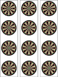 Dartboard Dart Board Darts 01 Edible Icing Cake Topper or Ribbon