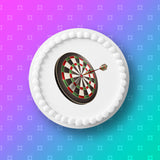 Dartboard Dart Board Darts Edible Icing Cake Topper 02