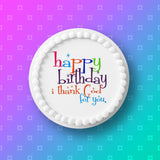 Daughter Edible Icing Cake Topper 02
