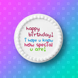 Daughter Edible Icing Cake Topper 03