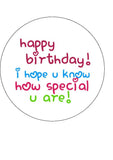 Daughter Edible Icing Cake Topper 03