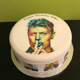 David Bowie Edible Icing Cake Topper 03