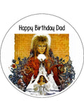 David Bowie Edible Icing Cake Topper 04