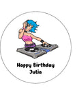 Music Decks DJ Edible Icing Cake Topper 02