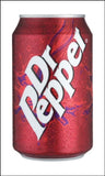 Dr Pepper Can Edible Icing Cake Topper