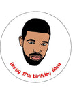 Drake Edible Icing Cake Topper 02