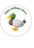 Duck 01 Edible Icing Cake Topper