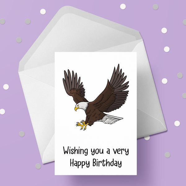 Eagle 01 Birthday Card