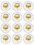 Headphones Edible Icing Cake Topper 01