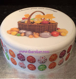 Easter Edible Icing Cake Topper 06