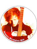 Ed Sheeran Edible Icing Cake Topper 03
