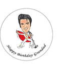 Elvis Presley Edible Icing Cake Topper 05