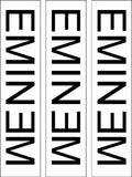 Eminem 02 Edible Icing Cake Topper or Ribbon