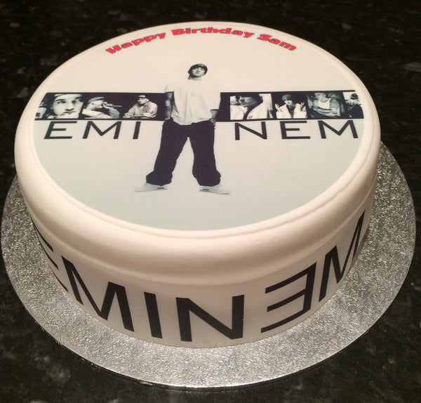 Eminem 03 Edible Icing Cake Topper or Ribbon