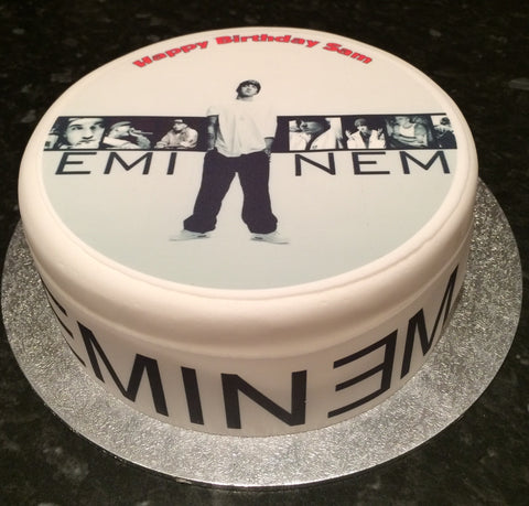Eminem 03 Edible Icing Cake Topper or Ribbon