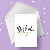 Engagement 06 Card - Yes I do
