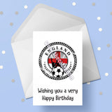 England Football Birthday Card 07 - England FC