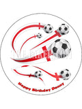 England Football Edible Icing Cake Topper 03