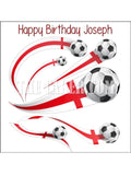 England Football Edible Icing Cake Topper 03