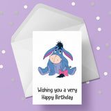 Eeyore Birthday Card