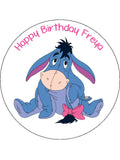 Eeyore Edible Icing Cake Topper - Winnie the Pooh