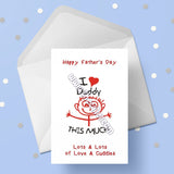 Father's Day Card 01 - I love Daddy