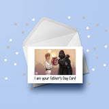 Father's Day Card 04 - Funny Star Wars Darth Vader theme