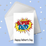 Father's Day Card 07 - Super Dad
