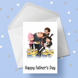 Father's Day Card 11 - Despicable Me Minions