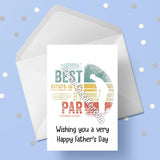 Father's Day Card 28 - Golf loving Father in Law