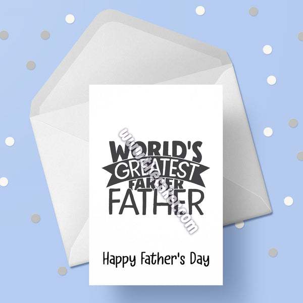 Father's Day Card 06 - Funny FARTER